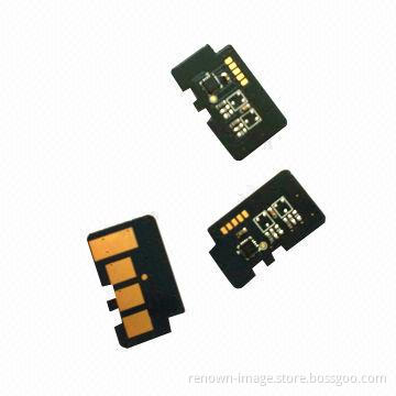 Printer chip for Samsung SCX-6545/6555 drum model, packaged in an anti-electronic bag